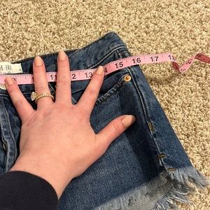 We The agree Size 27 Denim Cutt off shorts